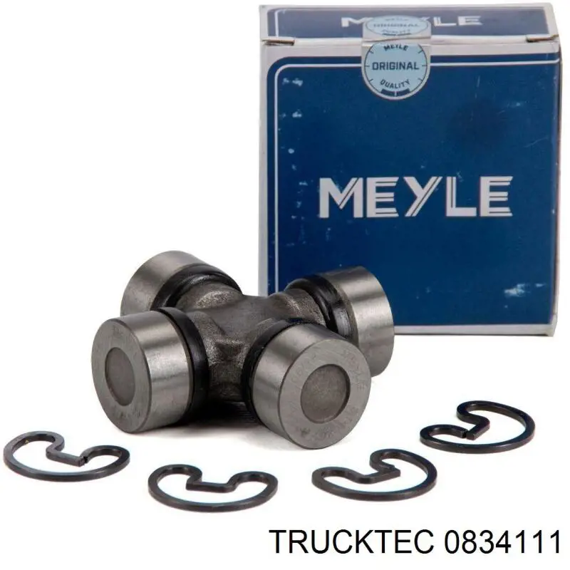 Do koszyka 0834111 Trucktec Krzyżak wału Cardana tylnego