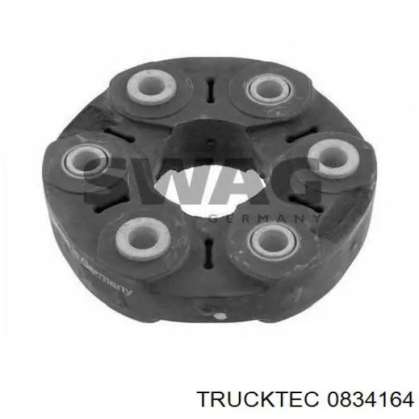 0834164 Trucktec Przegub elastyczny wału przedni/tylny