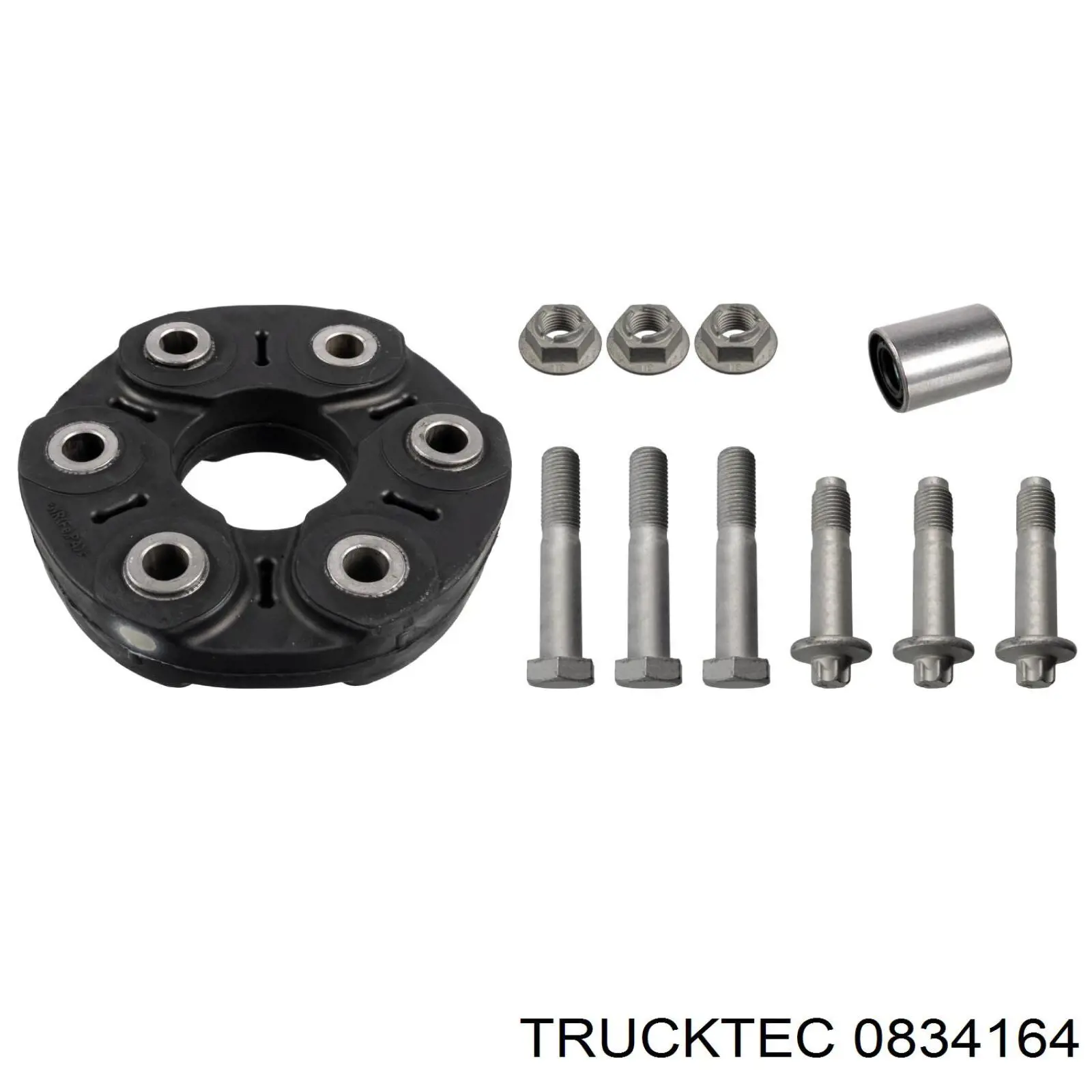 Przegub elastyczny wału przedni/tylny Trucktec 0834164 cena, od 49,63 USD