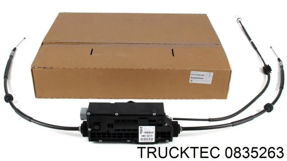 0835263 Trucktec Silniczek elektryczny hamulca ręcznego