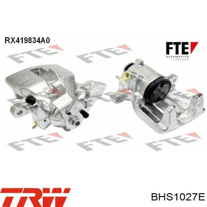 Do koszyka BHS1027E TRW Zacisk hamulcowy tylny prawy