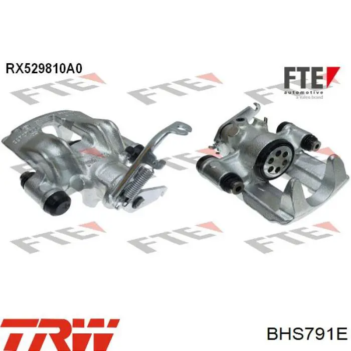 Zacisk hamulcowy przedni prawy TRW BHS791E cena, od 100,67 USD