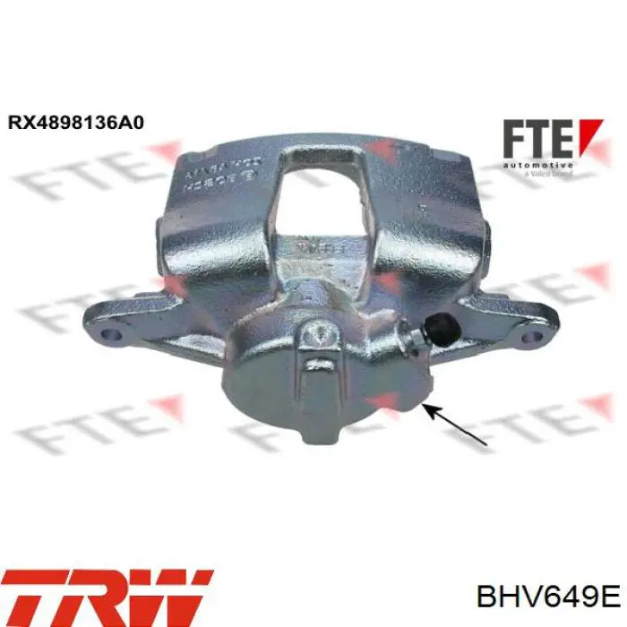 BHV649E TRW Zacisk hamulcowy tylny prawy
