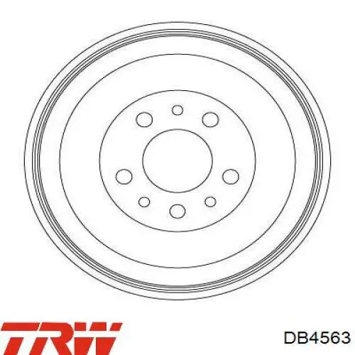 51940007 Fiat/Alfa/Lancia Bęben hamulcowy tylny