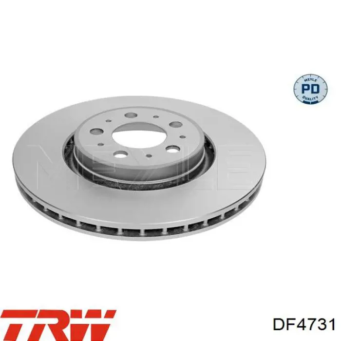 Do koszyka DF4731 TRW Tarcza hamulcowa przednia