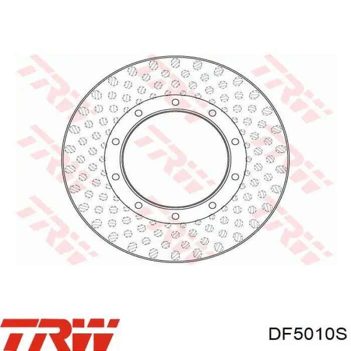 Tarcza hamulcowa przednia TRW DF5010S cena, od 207,60 USD
