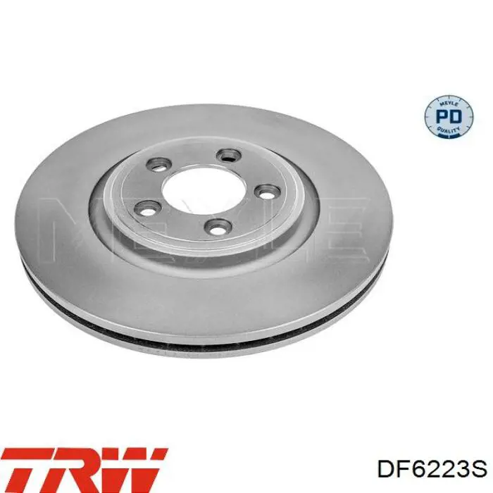 DF6223S TRW Tarcza hamulcowa przednia
