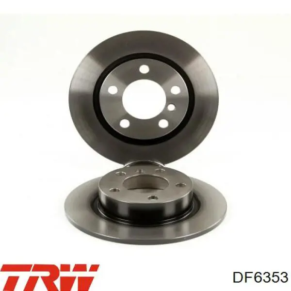 Tarcza hamulcowa tylna TRW DF6353 cena, od 48,11 USD