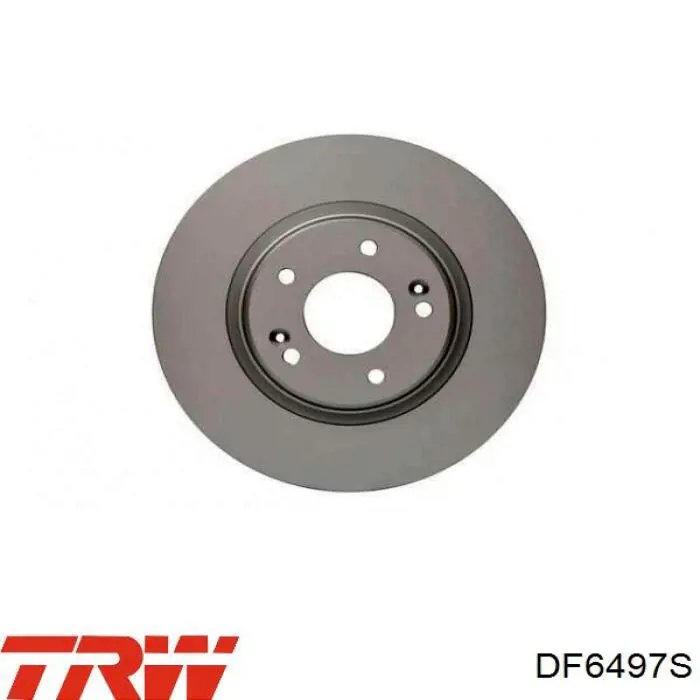 Tarcza hamulcowa przednia TRW DF6497S cena, od 65,51 USD
