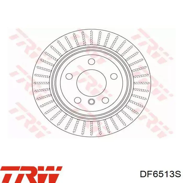 Tarcza hamulcowa tylna TRW DF6513S cena, od 64,52 USD