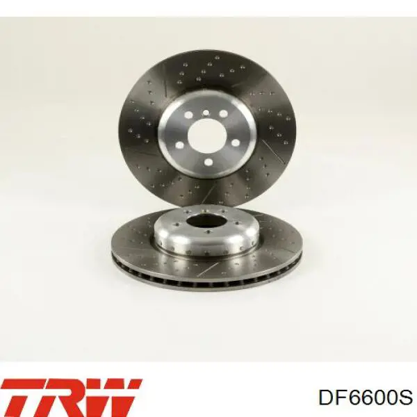 Tarcza hamulcowa przednia TRW DF6600S cena, od 206,41 USD