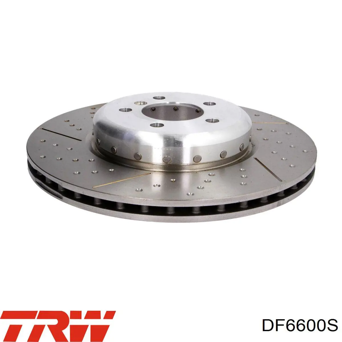 Tarcza hamulcowa przednia TRW DF6600S