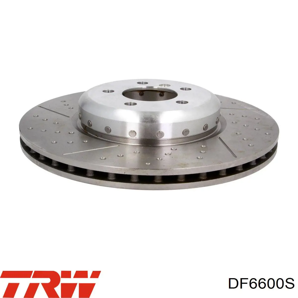 DF6600S TRW Tarcza hamulcowa przednia