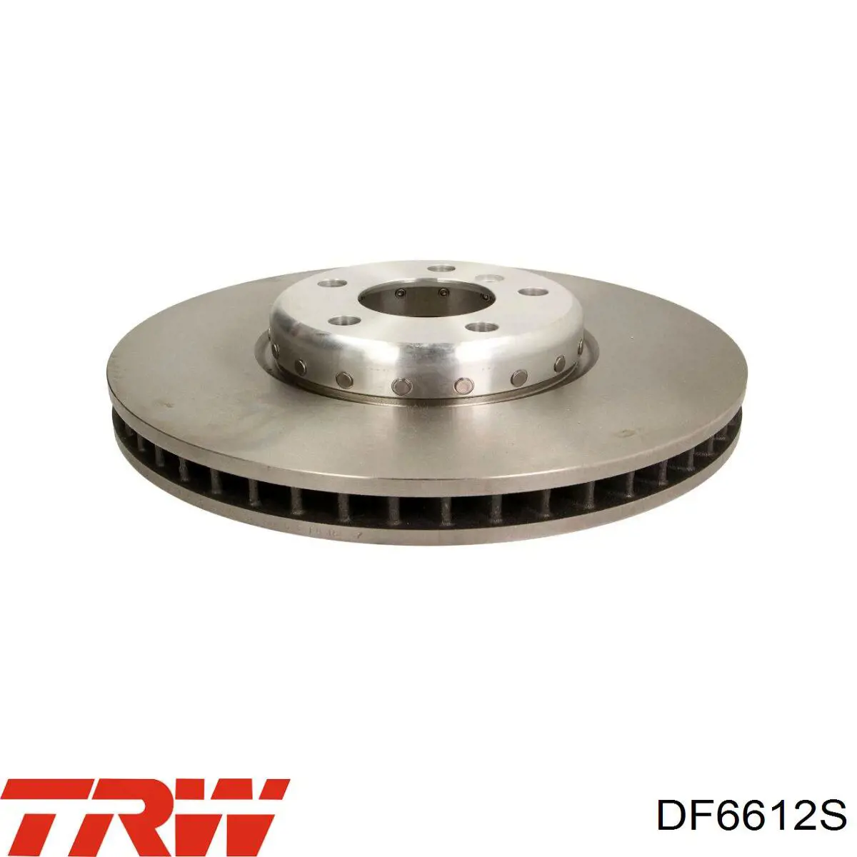 DF6612S TRW Tarcza hamulcowa przednia