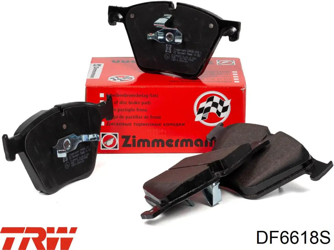 DF6618S TRW Tarcza hamulcowa przednia