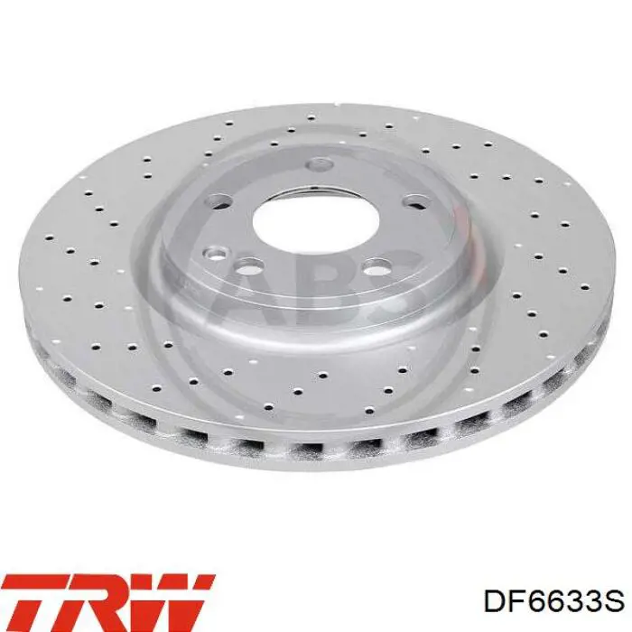 Tarcza hamulcowa przednia TRW DF6633S cena, od 97,47 USD
