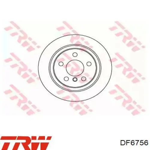 Tarcza hamulcowa tylna do BMW 2 (F45)