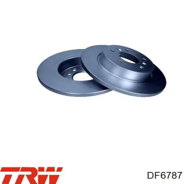 Do koszyka DF6787 TRW Tarcza hamulcowa przednia