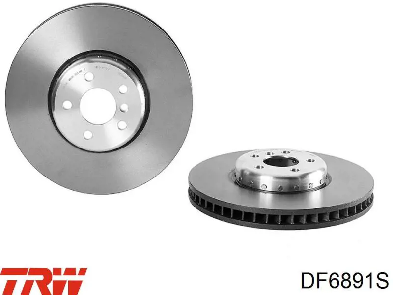 Tarcza hamulcowa przednia TRW DF6891S cena, od 176,64 USD
