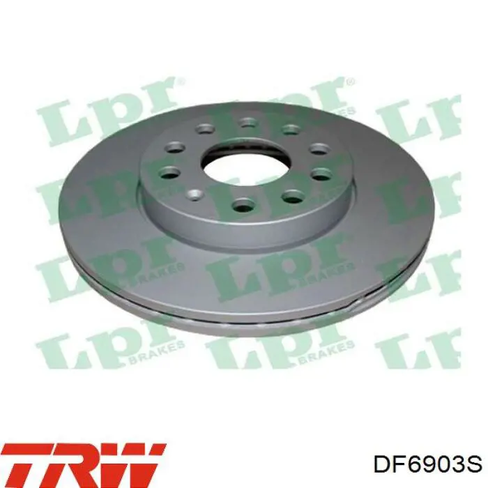 Tarcza hamulcowa przednia TRW DF6903S cena, od 54,63 USD