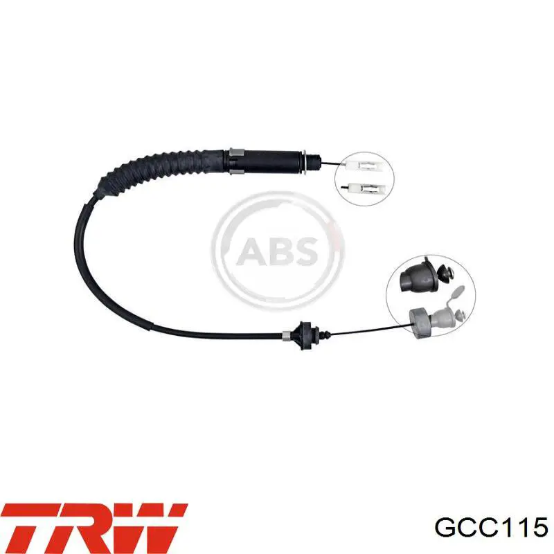 Do koszyka GCC115 TRW Linka sprzęgła