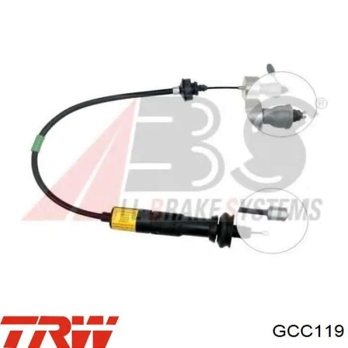 Do koszyka GCC119 TRW Linka sprzęgła