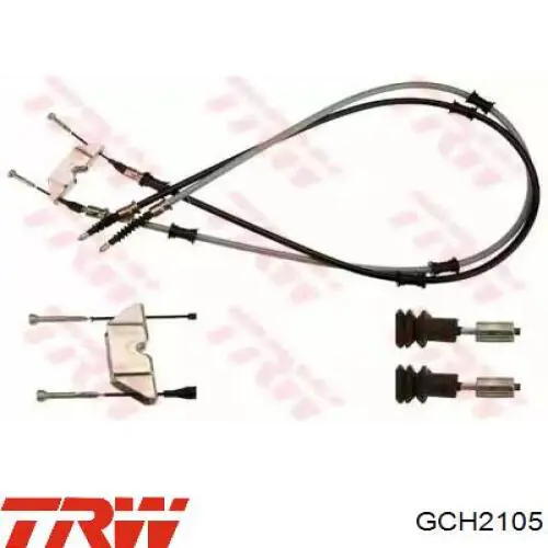 Linka hamulca ręcznego tylna prawa/lewa TRW GCH2105 cena, od 25,60 USD