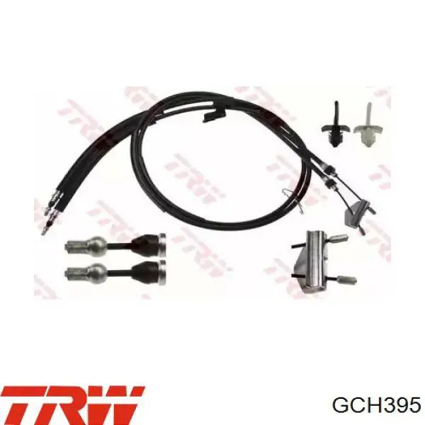 GCH395 TRW Linka hamulca ręcznego tylna prawa/lewa