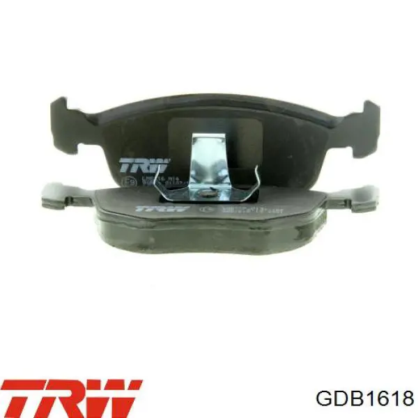 Klocki hamulcowe przednie tarczowe TRW GDB1618 cena, od 26,94 USD