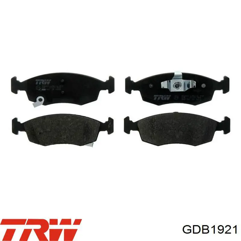Klocki hamulcowe przednie tarczowe Fiat/Alfa/Lancia 77368831 cena, od 23,84 USD