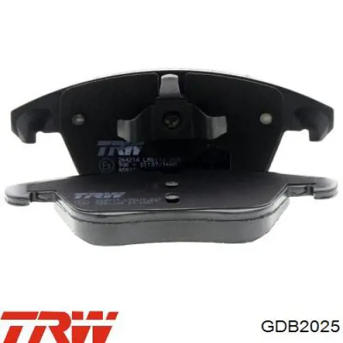 Klocki hamulcowe przednie tarczowe TRW GDB2025 cena, od 34,35 USD