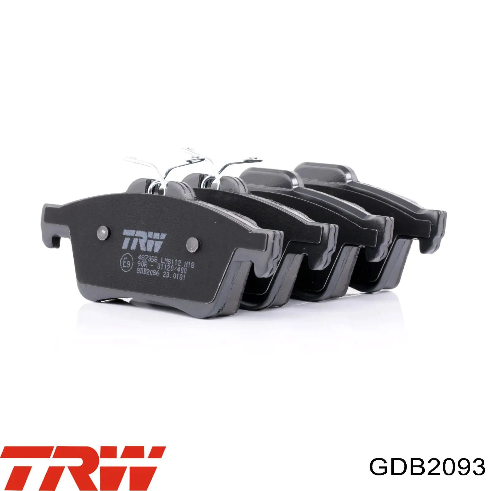 Klocki hamulcowe przednie tarczowe TRW GDB2093 cena, od 35,82 USD