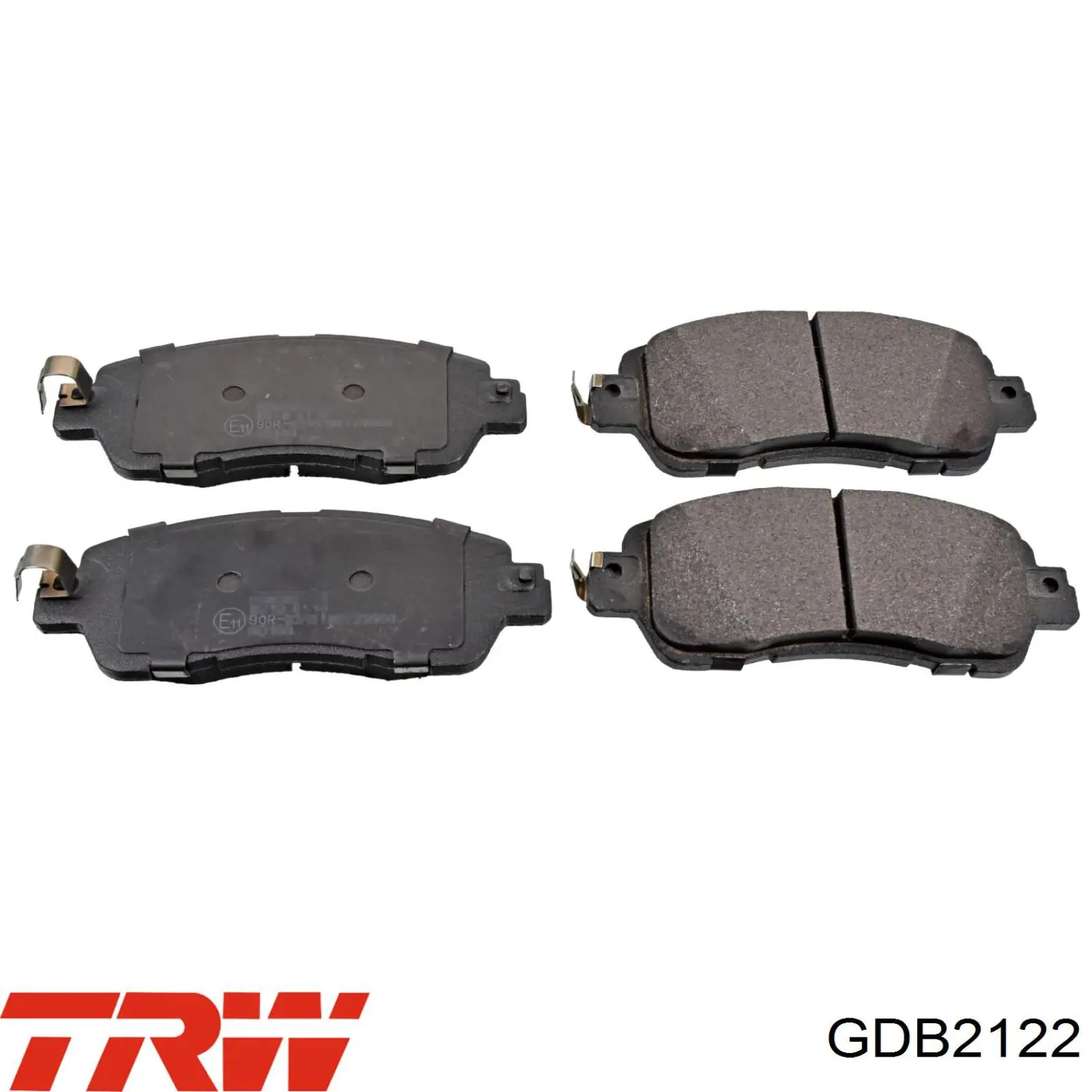 Klocki hamulcowe przednie tarczowe TRW GDB2122 cena, od 33,81 USD
