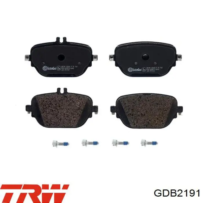 Okładziny (klocki) do hamulców tarczowych tylne Mercedes A0004206500 cena, od 63,42 USD