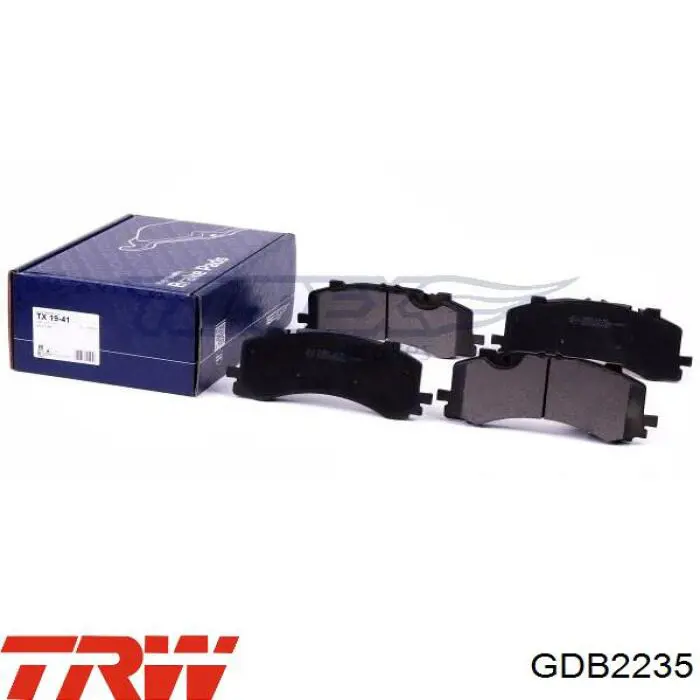 Klocki hamulcowe przednie tarczowe Febi 177325 cena, od 78,07 USD