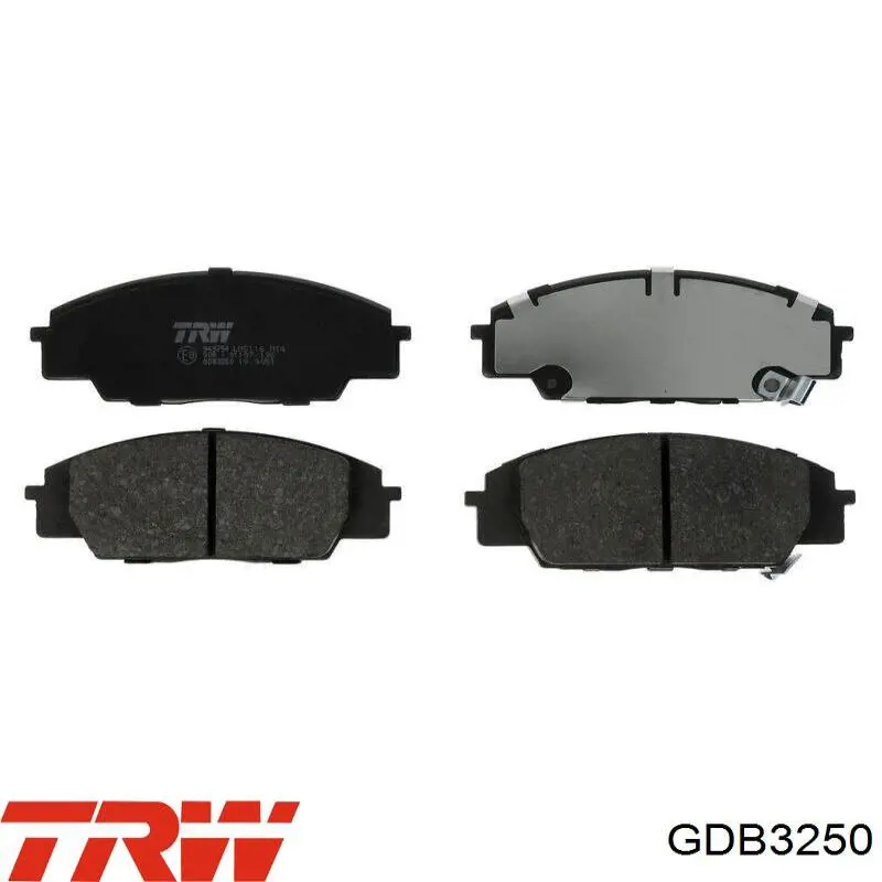 Klocki hamulcowe przednie tarczowe TRW GDB3250 cena, od 26,42 USD