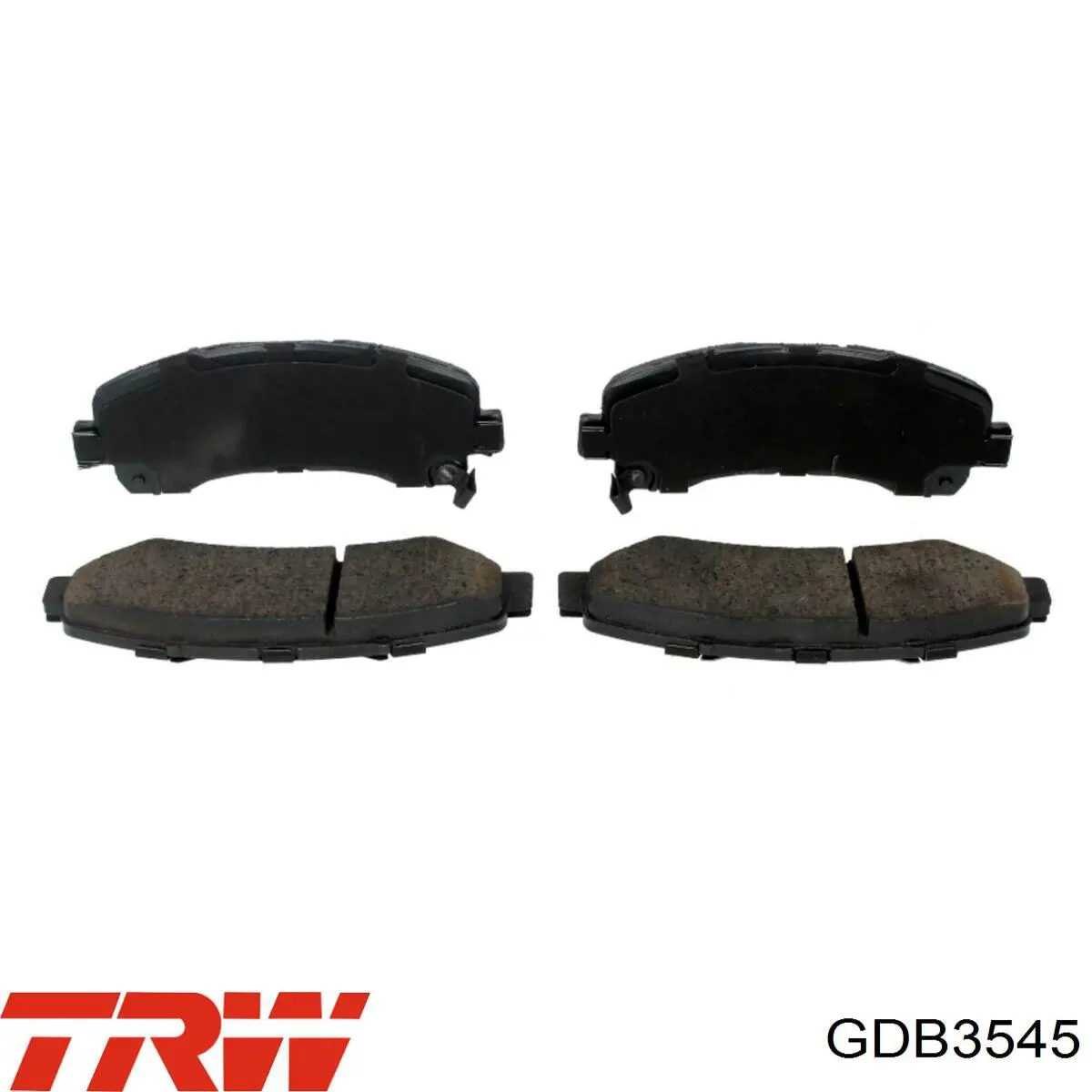 Klocki hamulcowe przednie tarczowe TRW GDB3545 cena, od 40,30 USD