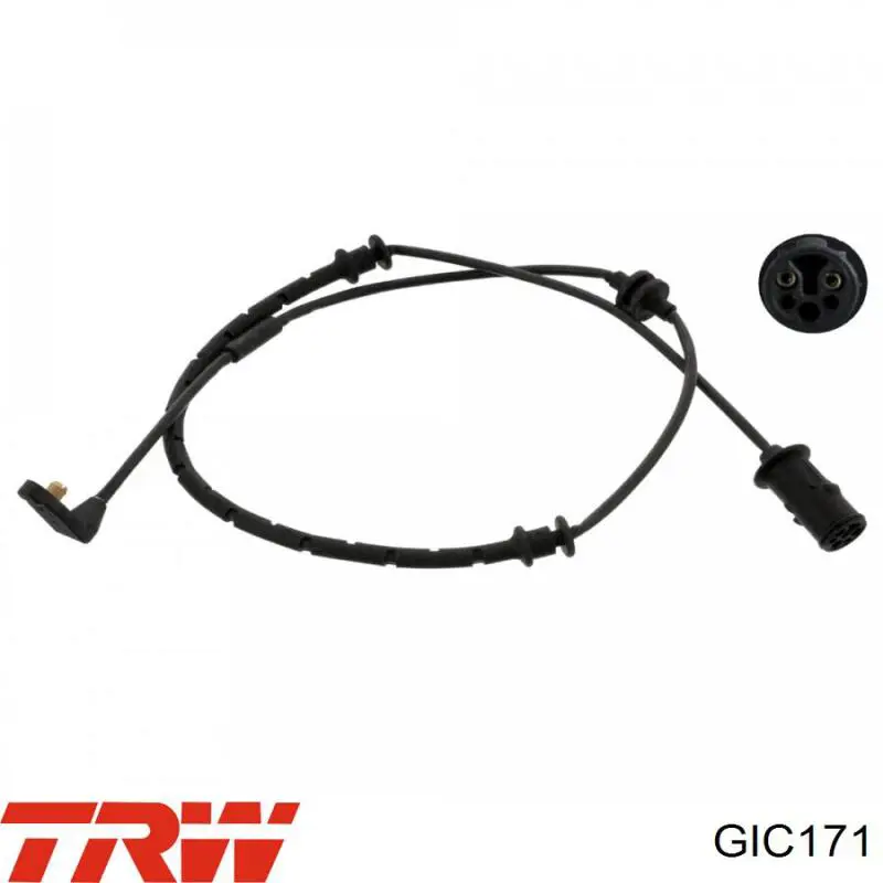 Czujnik zużycia klocków hamulcowych przedni TRW GIC171 cena, od 9,13 USD