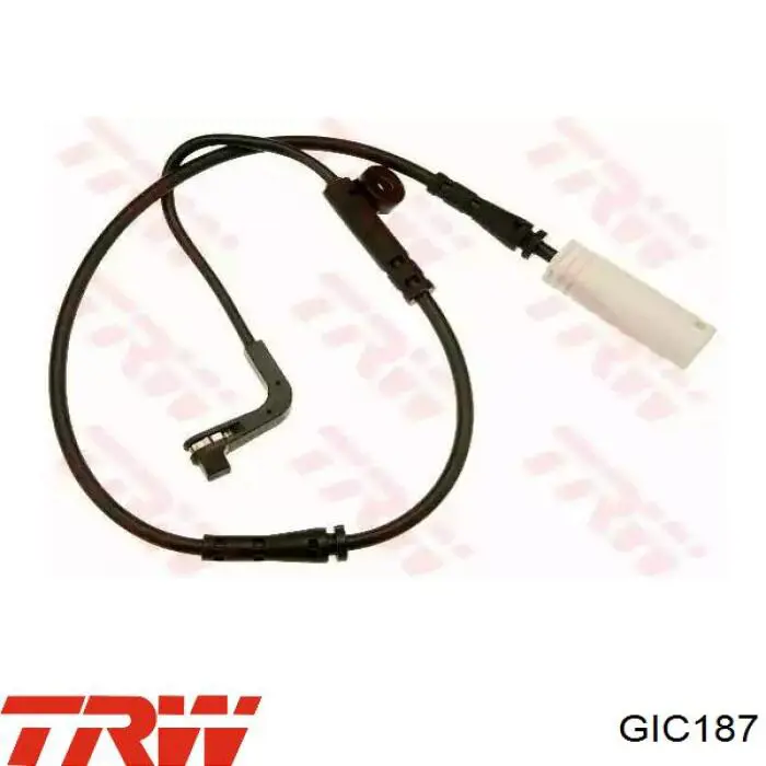Czujnik zużycia klocków hamulcowych przedni TRW GIC187 cena, od 11,08 USD