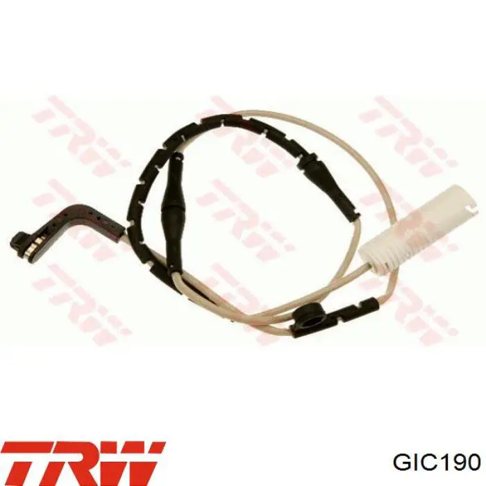 Czujnik zużycia klocków hamulcowych tylny TRW GIC190 cena, od 10,10 USD