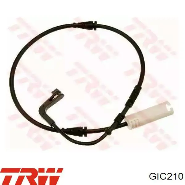Czujnik zużycia klocków hamulcowych przedni TRW GIC210 cena, od 10,97 USD