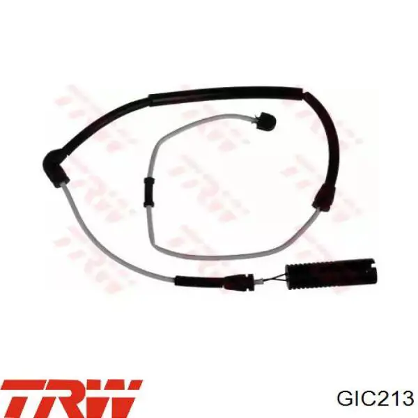 Czujnik zużycia klocków hamulcowych przedni TRW GIC213 cena, od 13,18 USD