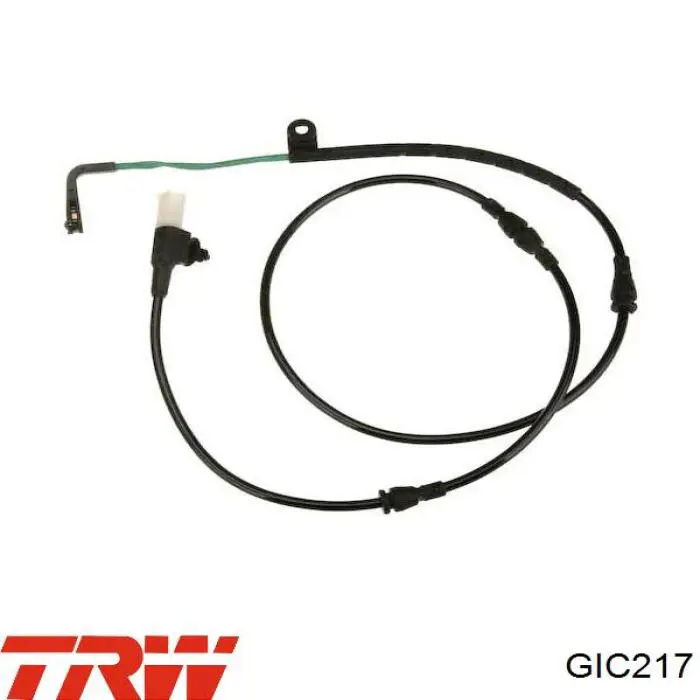 Czujnik zużycia klocków hamulcowych przedni TRW GIC217 cena, od 13,18 USD