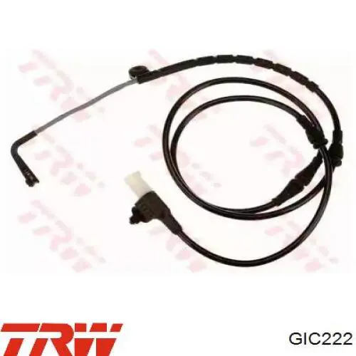 Czujnik zużycia klocków hamulcowych przedni TRW GIC222 cena, od 16,30 USD