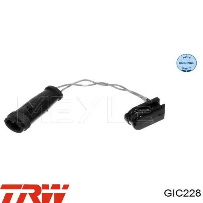 Czujnik zużycia klocków hamulcowych przedni prawy TRW GIC228 cena, od 3,85 USD