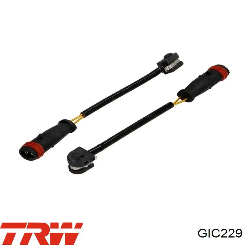 Czujnik zużycia klocków hamulcowych przedni TRW GIC229 cena, od 4,46 USD