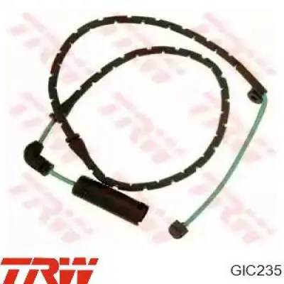 Czujnik zużycia klocków hamulcowych przedni TRW GIC235 cena, od 10,83 USD