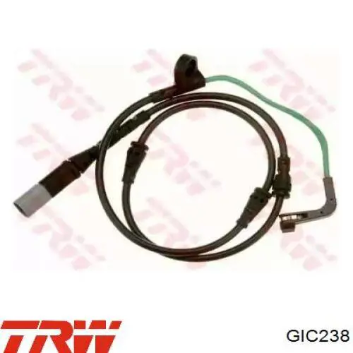 Czujnik zużycia klocków hamulcowych przedni TRW GIC238 cena, od 13,87 USD