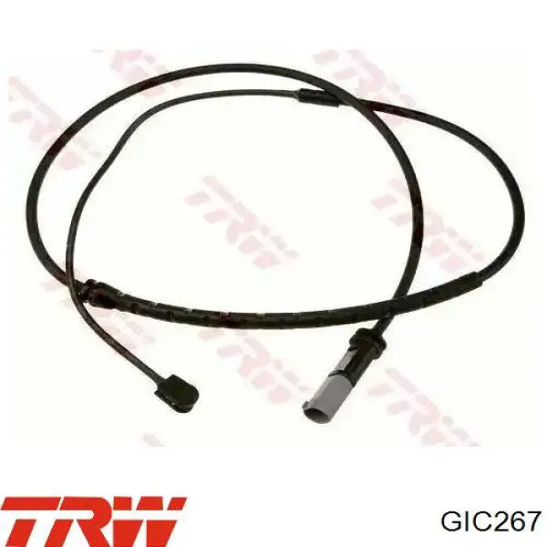 Czujnik zużycia klocków hamulcowych tylny TRW GIC267 cena, od 12,75 USD