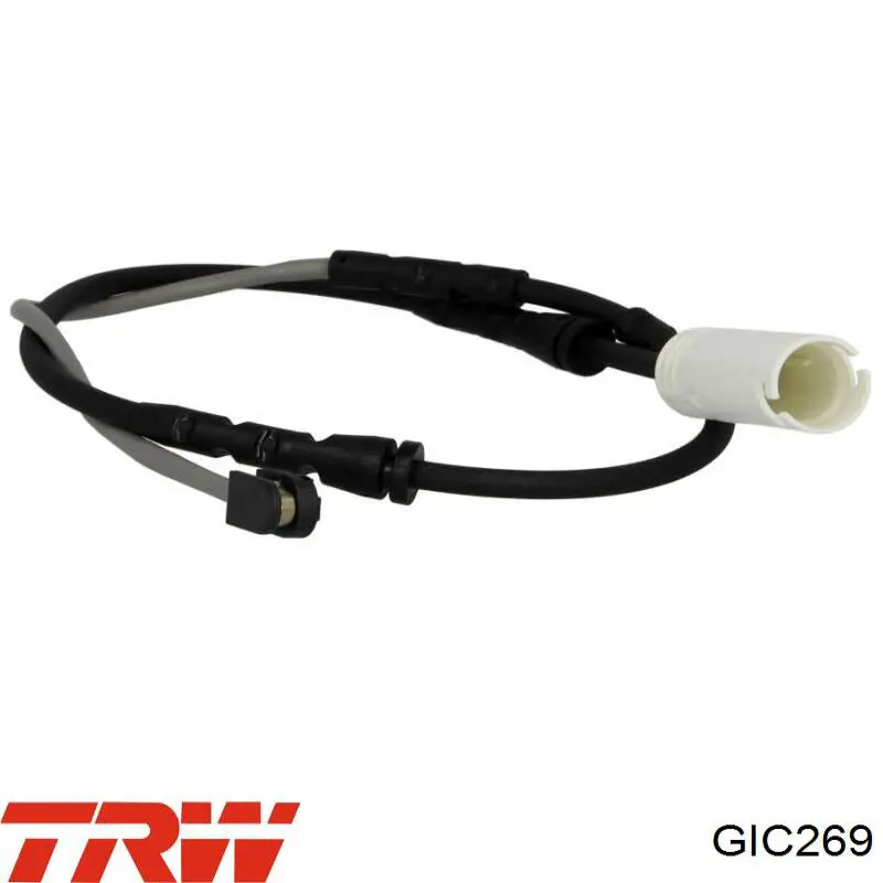 Czujnik zużycia klocków hamulcowych przedni TRW GIC269 cena, od 12,13 USD